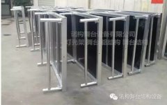 安徽淮北某文化馆舞台从诺构订购的活动折叠舞